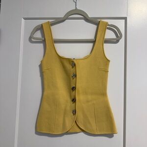 NWT | Zara Yellow Top